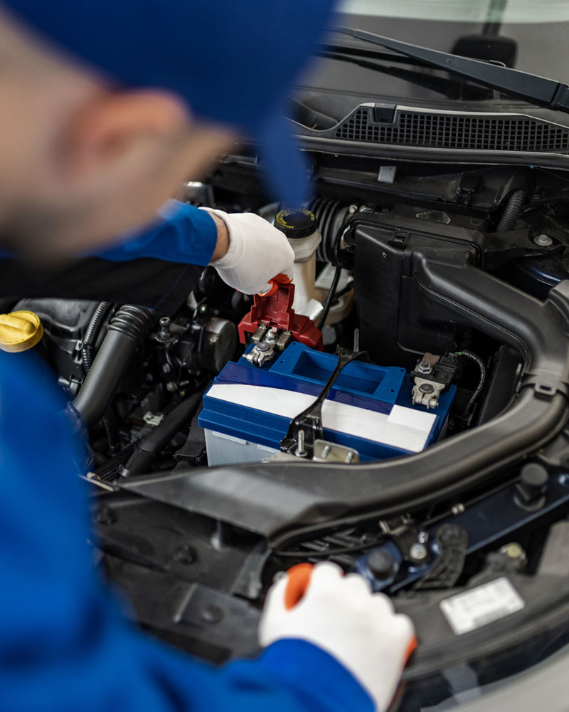 Replacing a battery