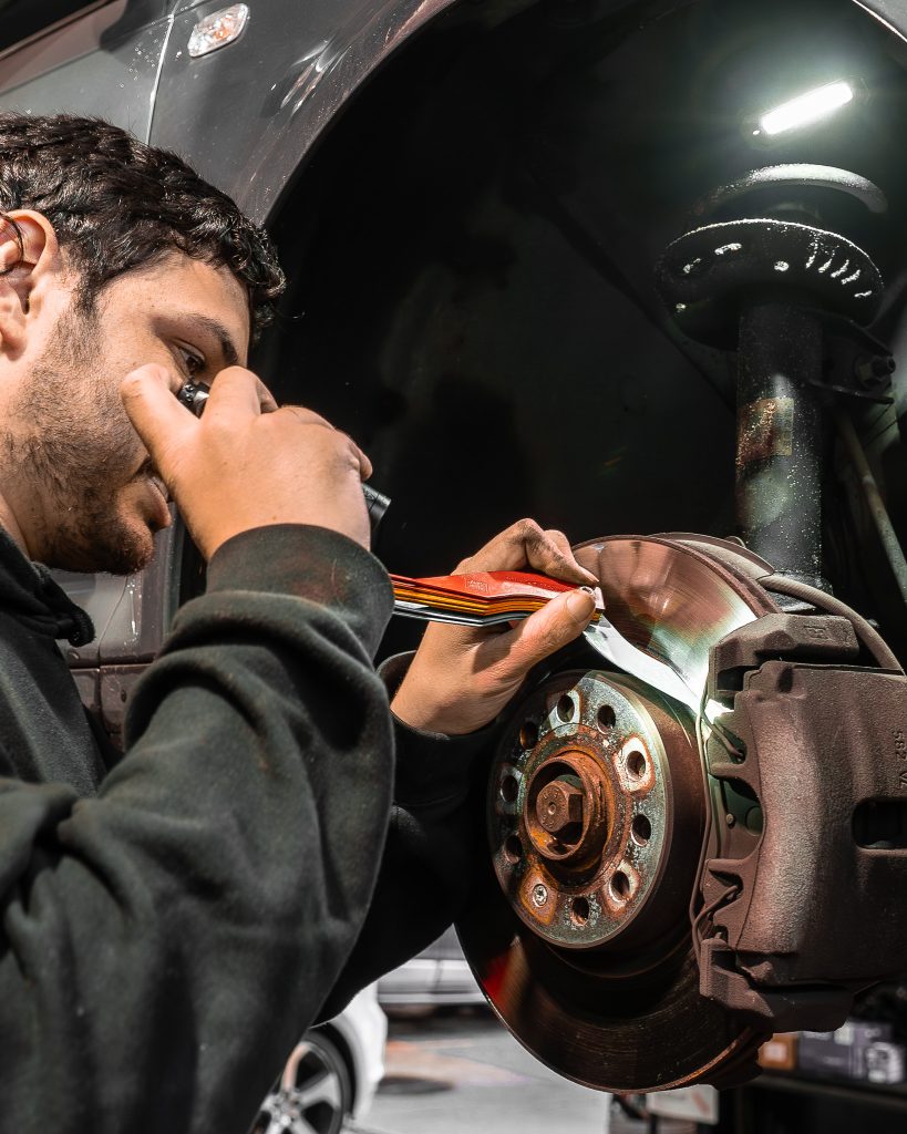 Brake servicing